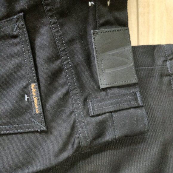 Nudie Jeans Slim Jim Dry Black 30x30 NWOT - Picture 6 of 7